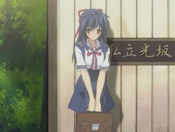 sunohara youhei and sagara misae (clannad)