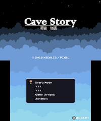 Cave Story (Nintendo eShop) Title Screen