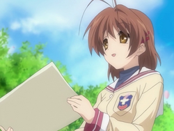 Nagisa finally graduating from high school.