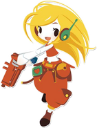 Curly Brace artwork from Cave Story+