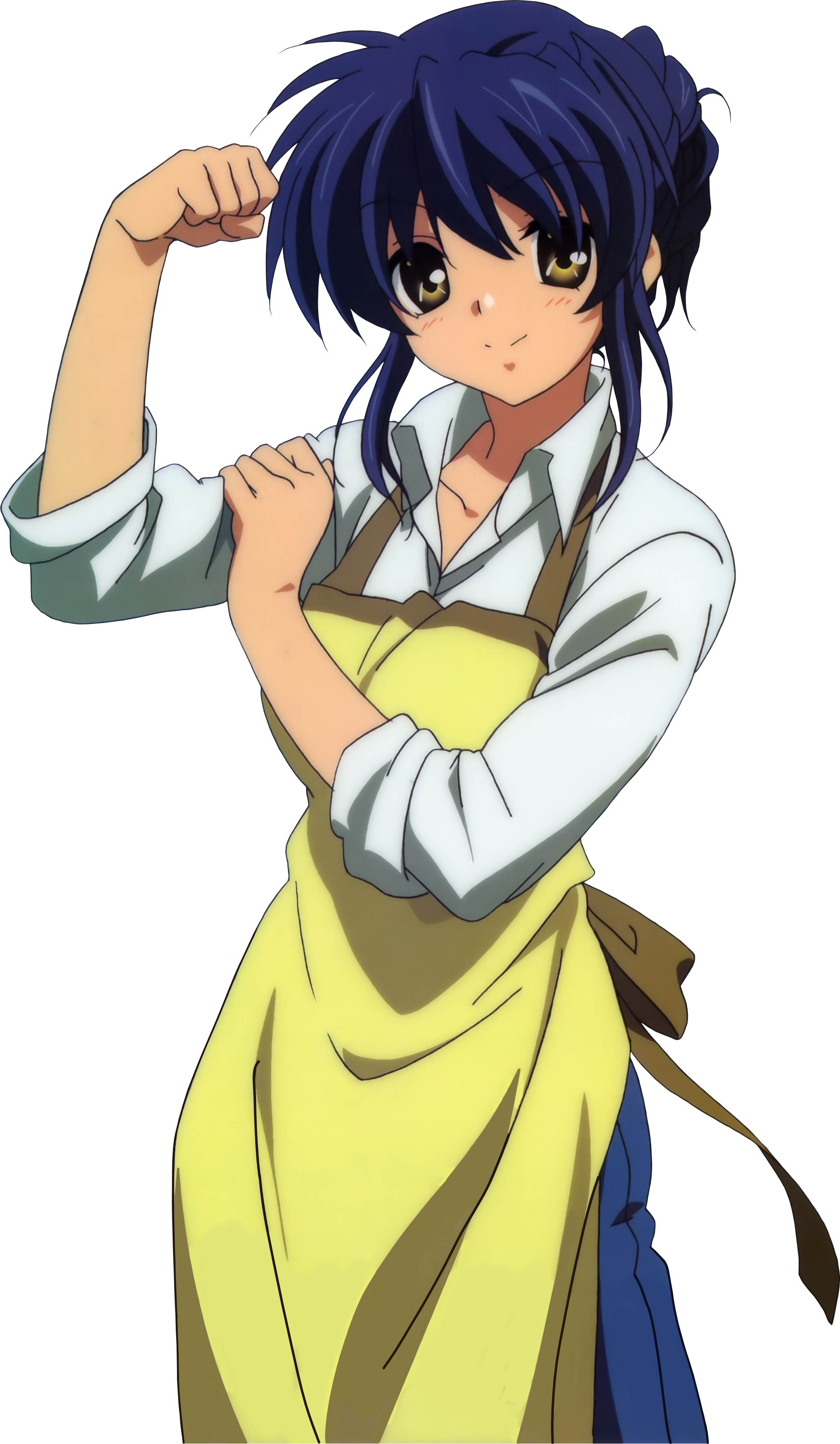 Clannad Anime Character Fiction, Anime, black Hair, manga, cartoon