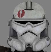 Concept art of Neyo's helmet