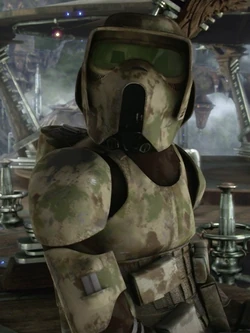Unidentified Clone Scout Trooper (Kashyyyk) | Clone Wiki | Fandom