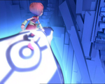 Aelita ride the controlled Manta