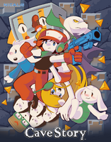 Artwork of Cave Story from a Twitter post by Nicalis