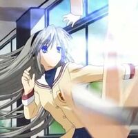 Tomoyo Sakagami Clannad Wiki Fandom After declaring his love to nagisa, they begin to have a close relationship. tomoyo sakagami clannad wiki fandom