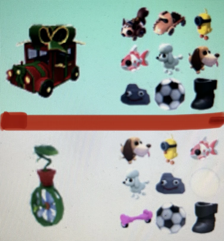 My offer for festive delivery truck & daisy unicycle Fandom