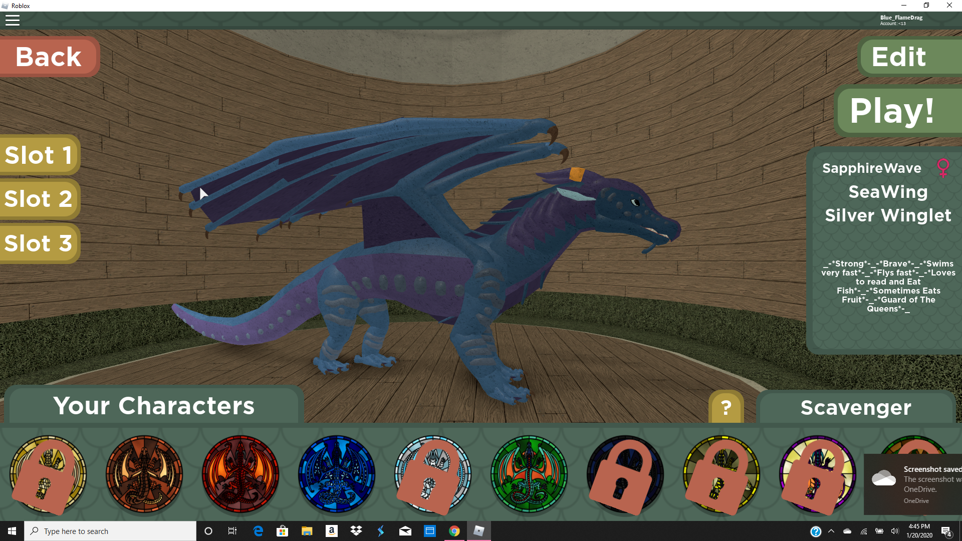 My Wof Ocs On Wings Of Fire Game On Roblox Fandom - roblox brave