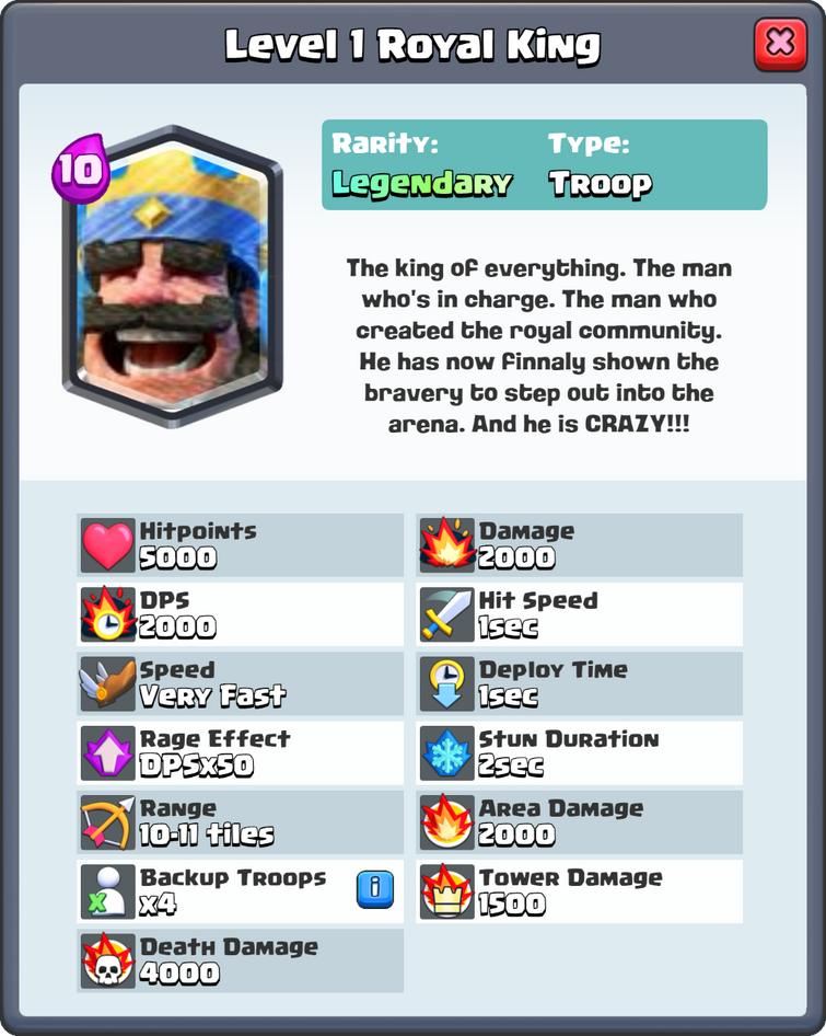 Clash Royale (2021), Idea Wiki