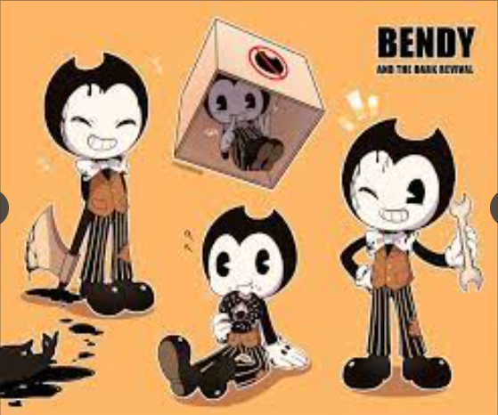 Cute Tiny TOON BENDY [Bendy and the dark revival] | Sticker