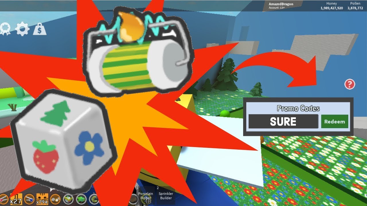 Codes In Roblox Bee Swarm 2019