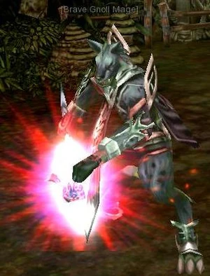 Brave Gnoll Mage