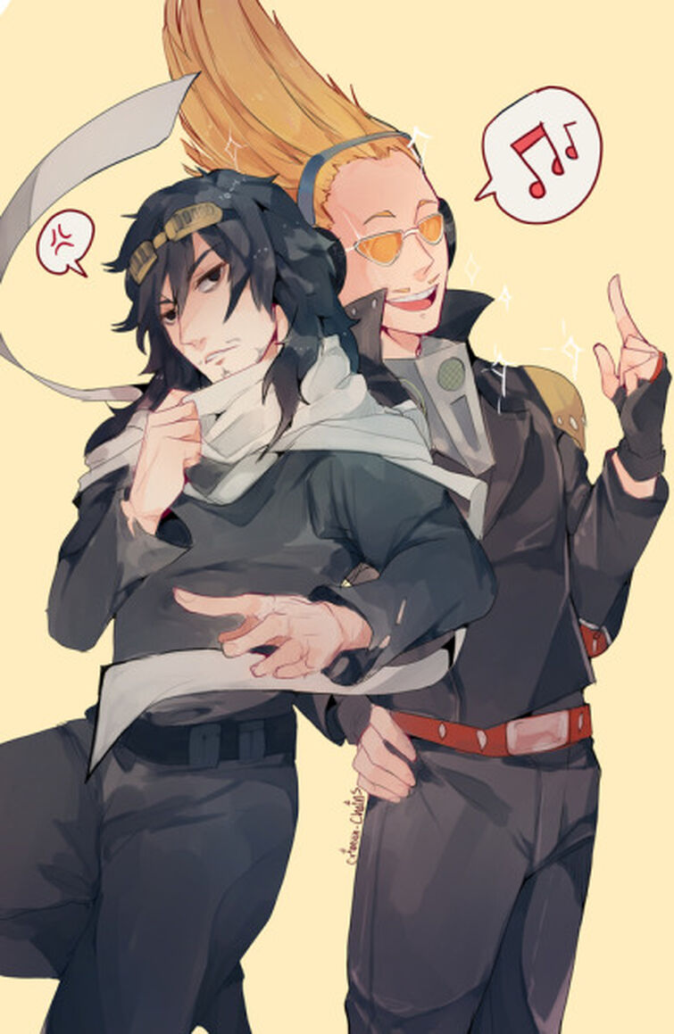 Present mic and Eraserhead art Fandom