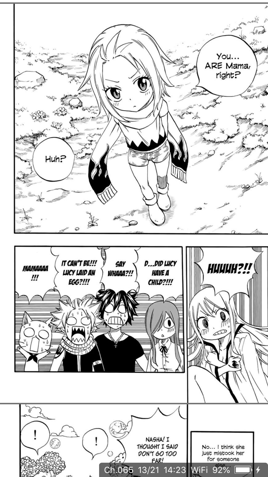 lucy and natsu kids