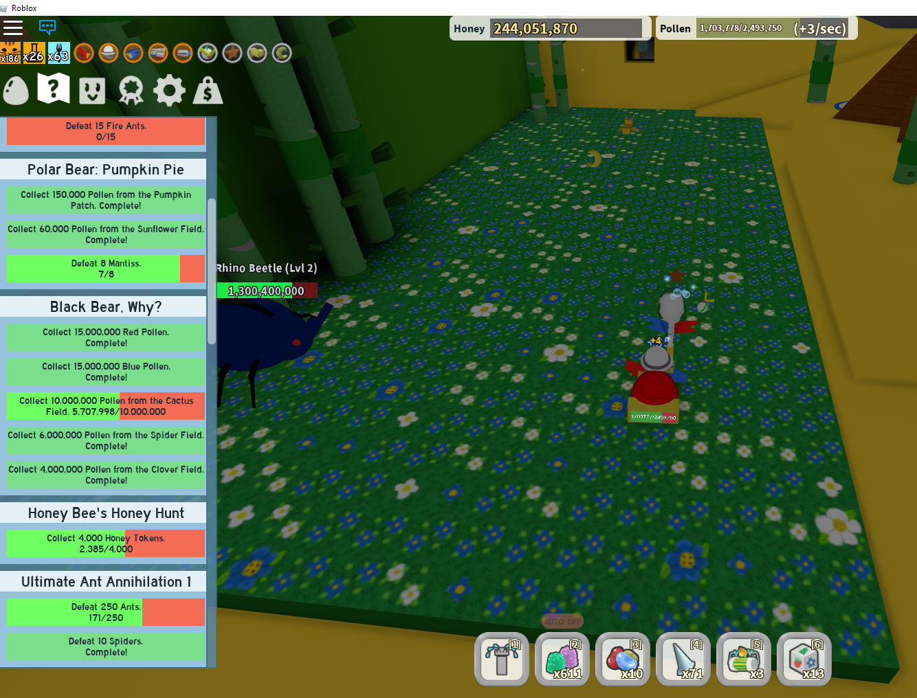 Roblox Bee Swarm Simulator Cactus Fie Ld