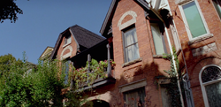 Brownstone, exterior up
