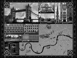 Londres do Mundo das Sombras no período de ; com localizações significativas de 