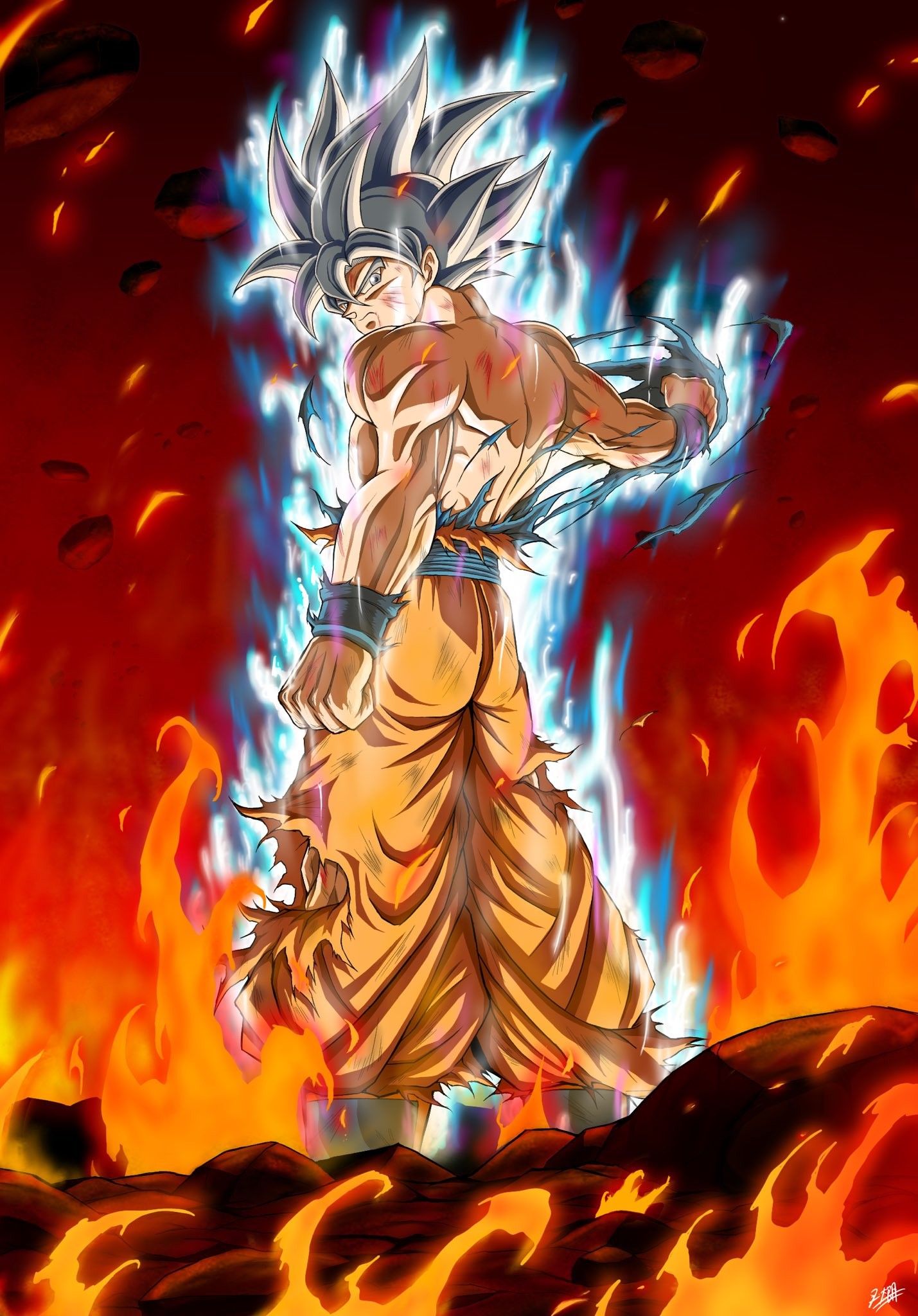 imagine if this art was agl mui goku lr art Fandom