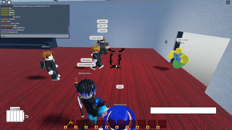 I joined roblox randomly and there were slenders - funni_rabbit - Folioscope