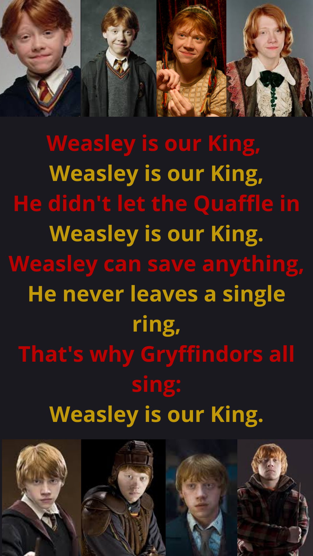 Weasley is our King