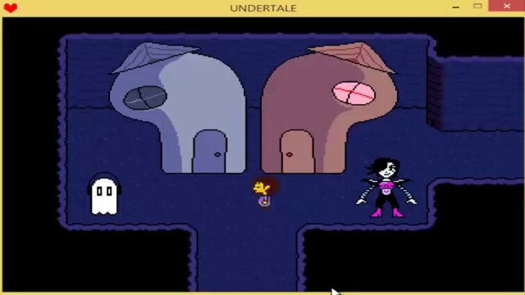 mettaton and napstablook after pacifist route (Read description)