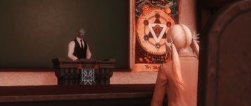 A student attending a class