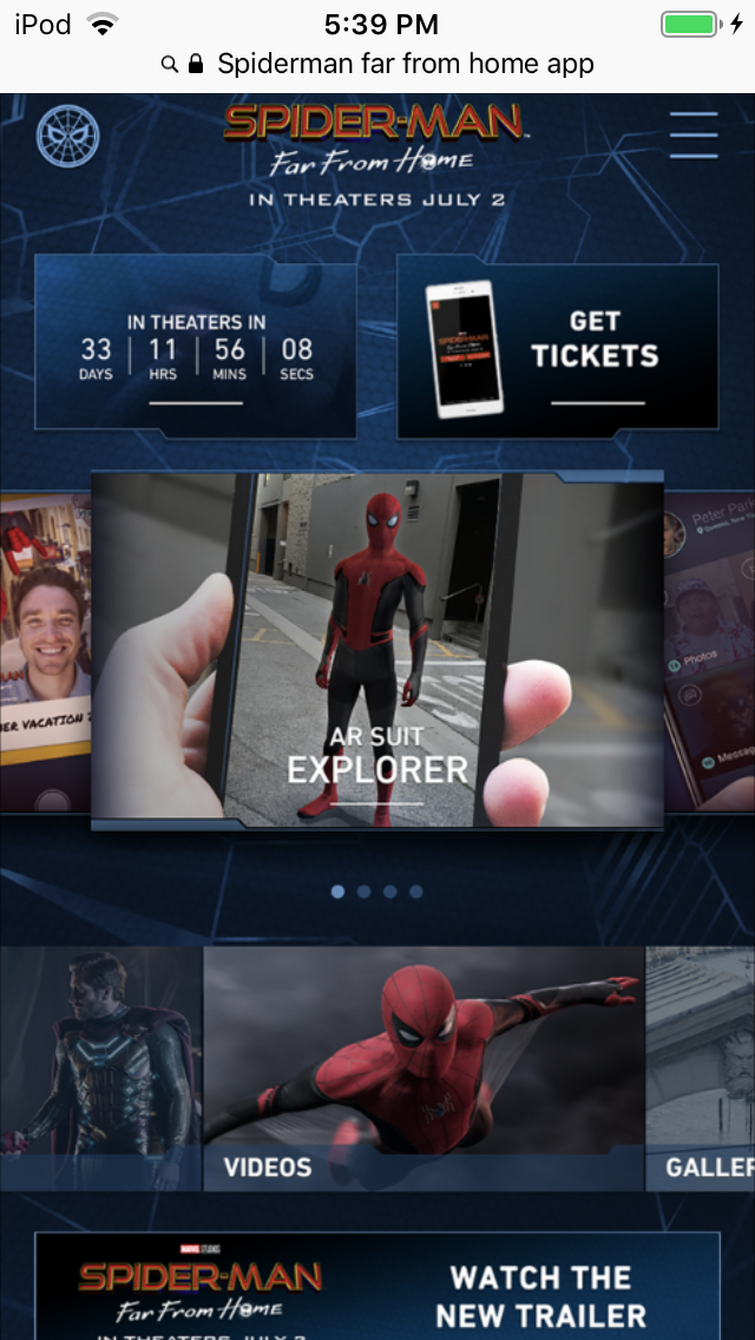 Everyone should get the far from home app