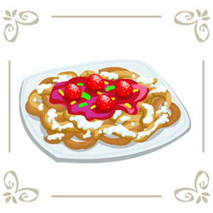 Funnel Cakes At The Fair - Doodlewash®