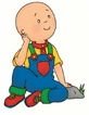 Caillou hears something
