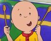 Caillou with Spoons (Caillou's Got Rhythm)