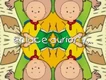 Caillou as seen in the kaleidoscope promo