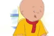 A animation of Caillou putting his hands on the keys on the piano (Caillou's Got Rhythm)