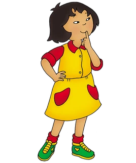 Caillou personajes sarah