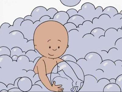 Caillou in the Bathtub | Caillou Wiki | Fandom