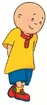 Caillou holding still