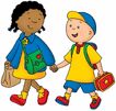 Caillou and Clementine