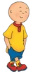 Caillou with hands in his pockets