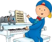 Render of Caillou (My First Piano Book)