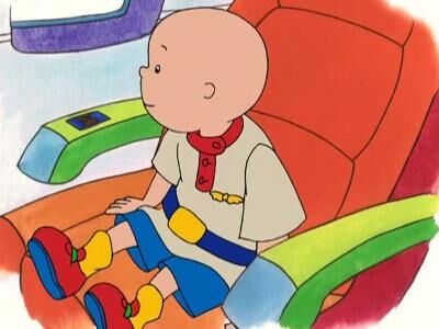 Caillou Flies on a Plane | Caillou Wiki | Fandom