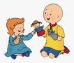 Caillou and Rosie 1