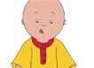 Caillou sticking his tongue out