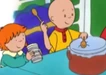 Caillou and Rosie with their instruments (Caillou's Got Rhythm)