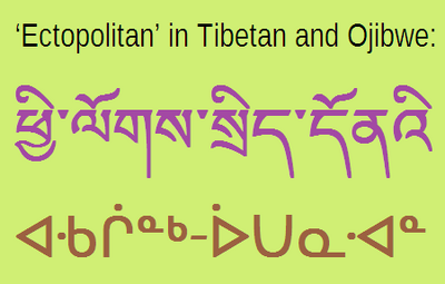 Ectopolitan-tibetan-ojibwe