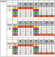 National Week Date Calendar 2013-05-29