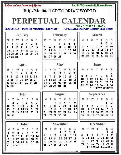 gregorian calendars
