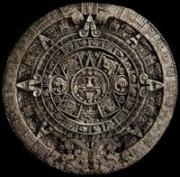 This is the aztec calendar, not mayan