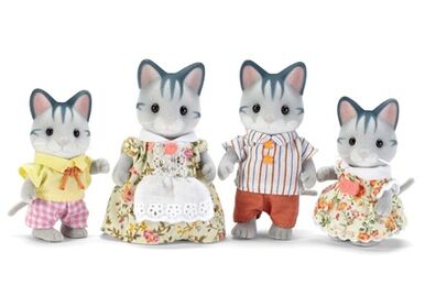 Calico critters sandy cat family store
