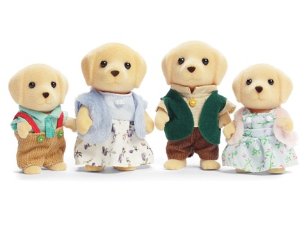Calico Critters CC2018 Yellow Labrador Family for sale online 