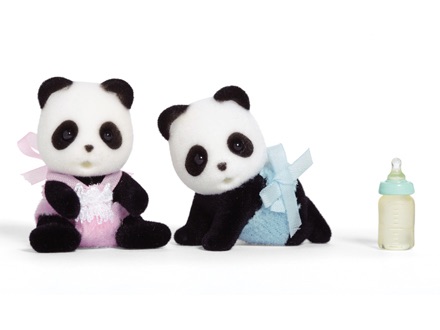 Sylvanian Families Calico Critters Wilder Panda Family