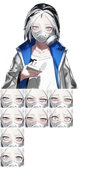 Kuchinashi's sprite sheet.